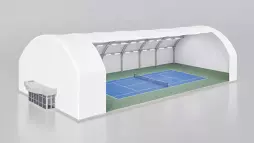 Ангар для теннисного корта 35х18 м, Type B